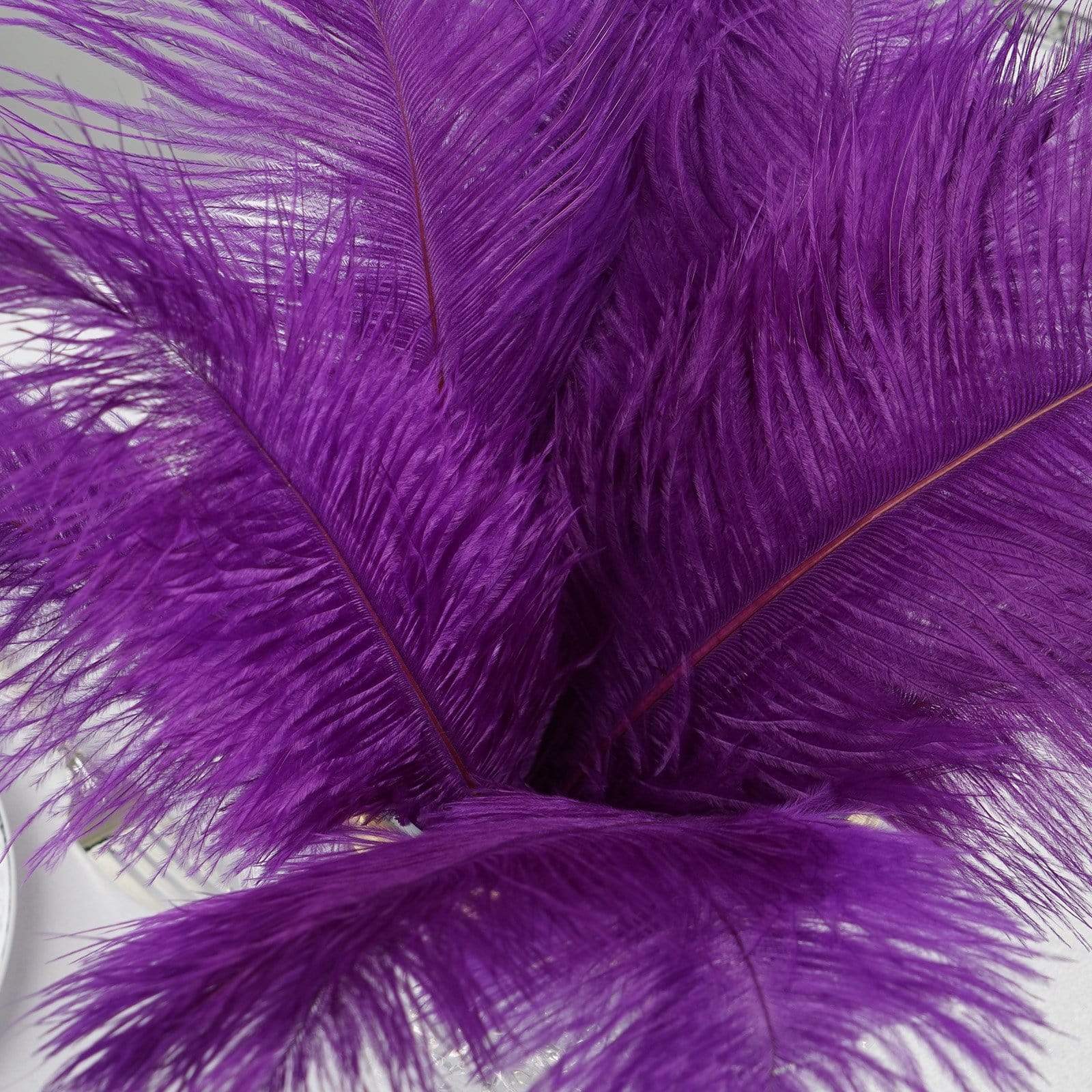 12 pcs 13 - 15 inches Genuine Ostrich Feathers