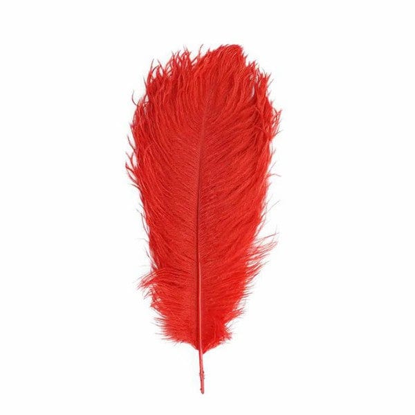 12 pcs 13 - 15 inches Genuine Ostrich Feathers