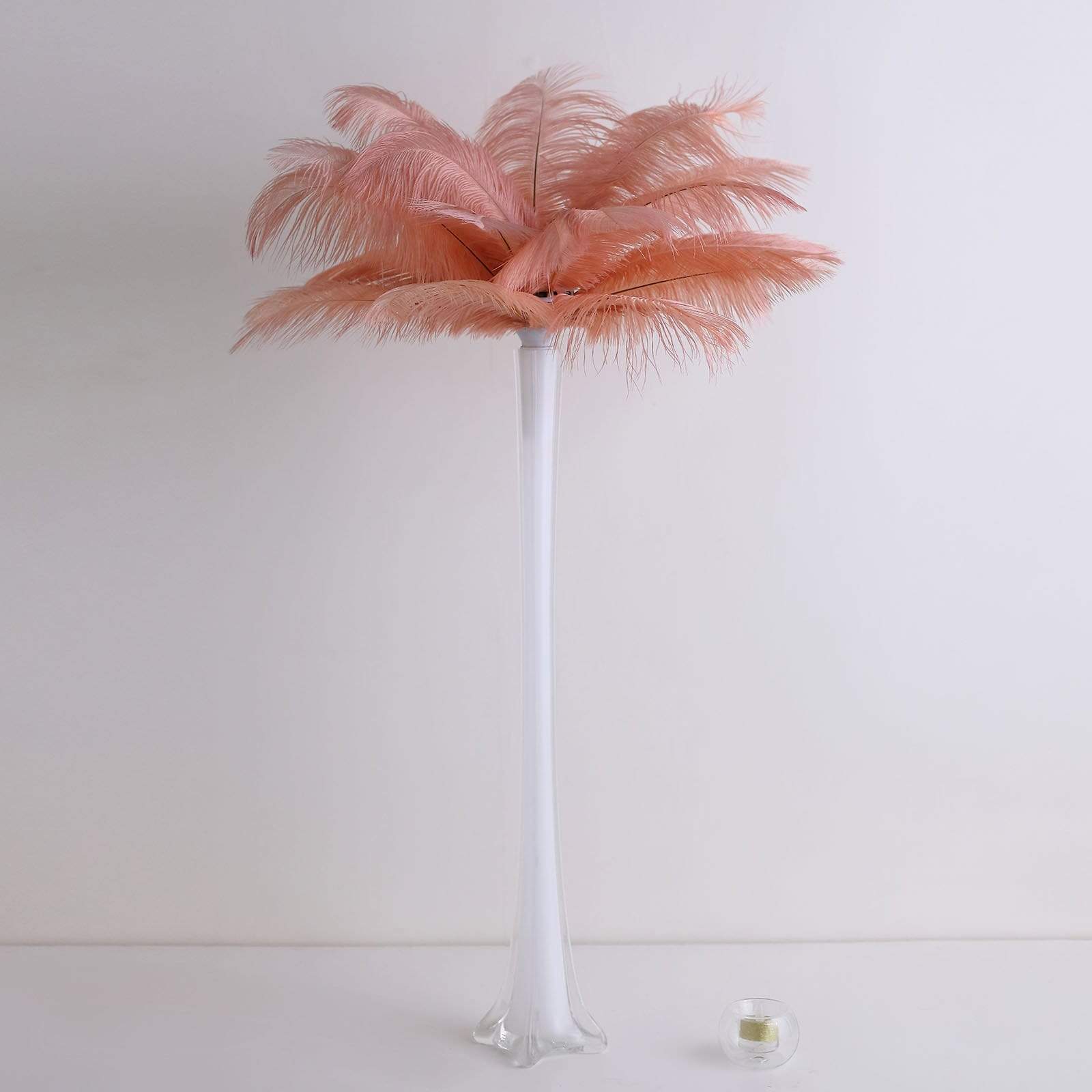 12 pcs 13 - 15 inches Genuine Ostrich Feathers