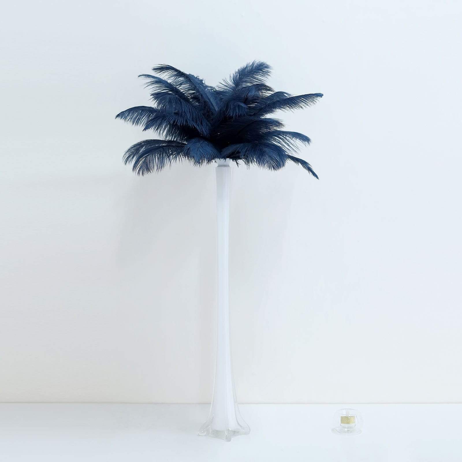 12 pcs 13 - 15 inches Genuine Ostrich Feathers