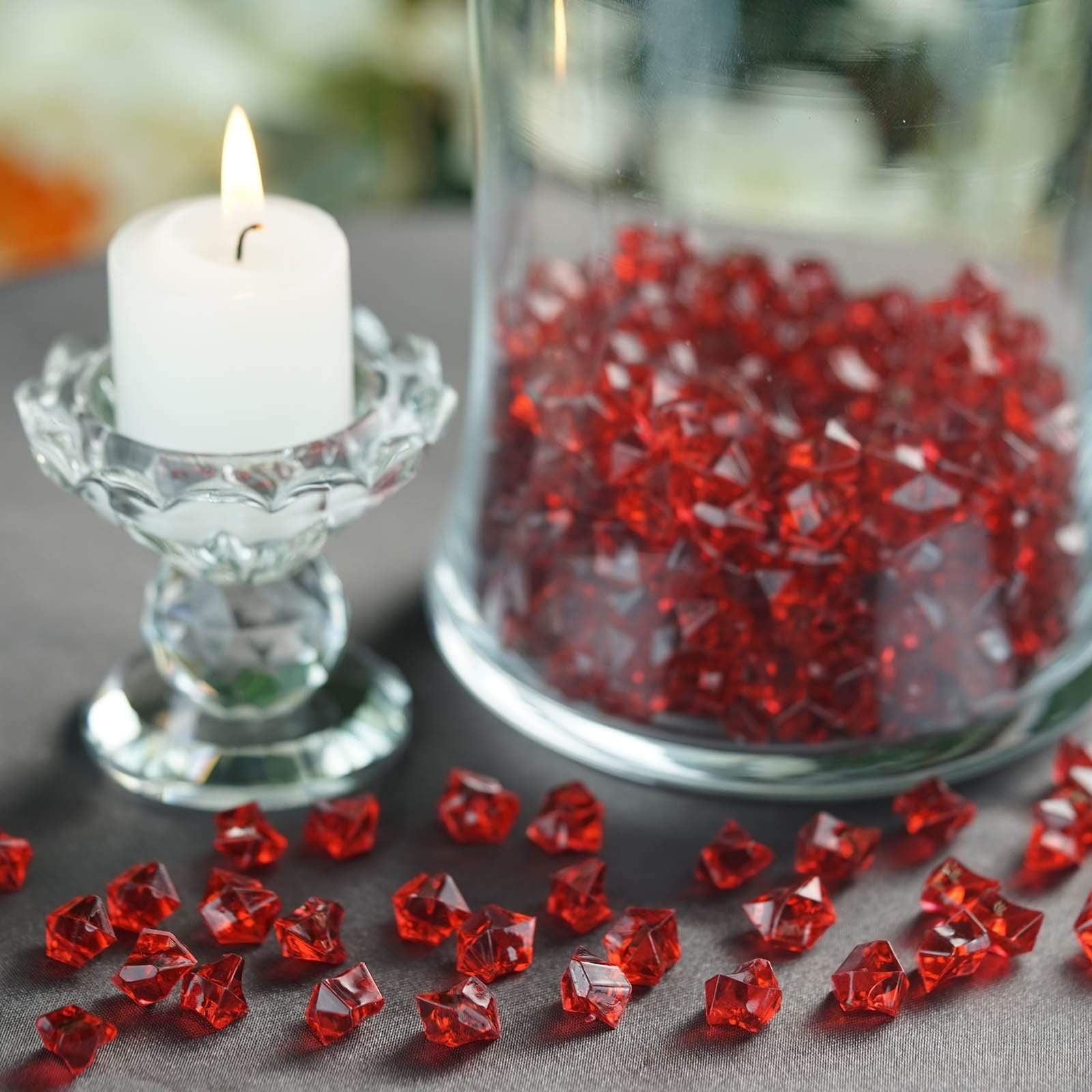 400 pcs Acrylic Mini Crystal Ice