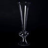 4 pcs 15" tall Clear Glass Trumpet Centerpiece Vases