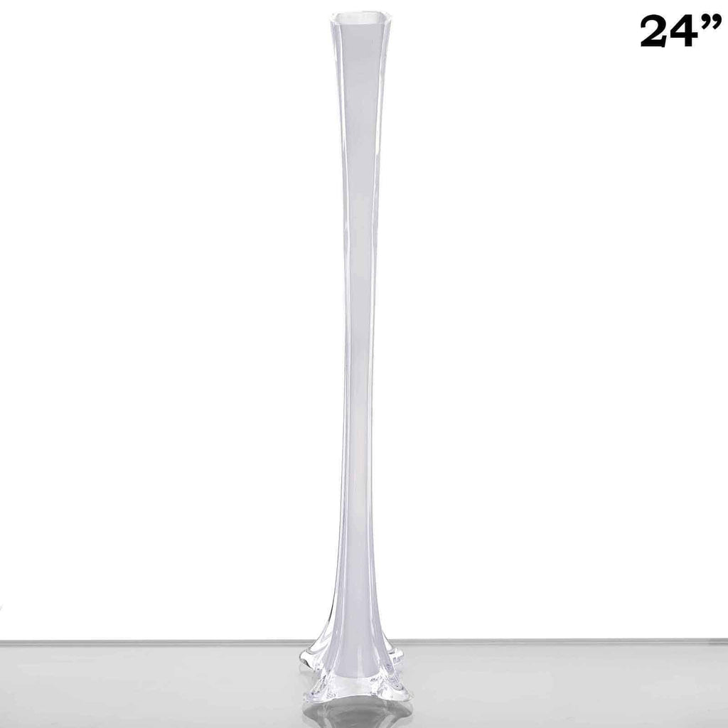 12 Pcs 24 Square Base Eiffel/eiffel Tower Vases/ Lily Vase/tall