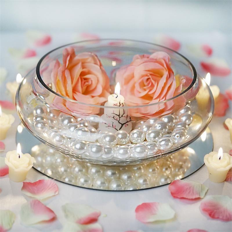Floating Candle Glass Bowl Centerpiece