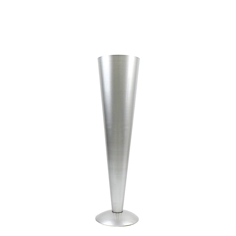 Metal Trumpet Flower Vase Centerpiece
