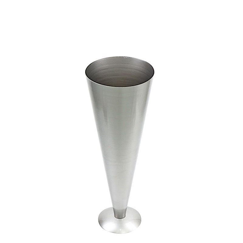 Metal Trumpet Flower Vase Centerpiece
