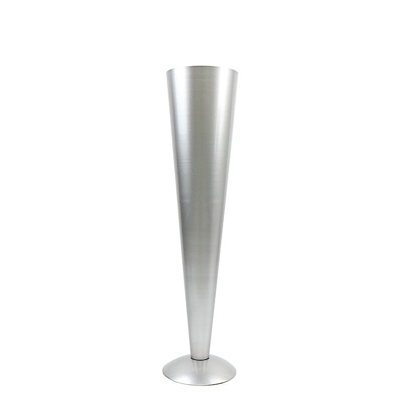 Metal Trumpet Flower Vase Centerpiece