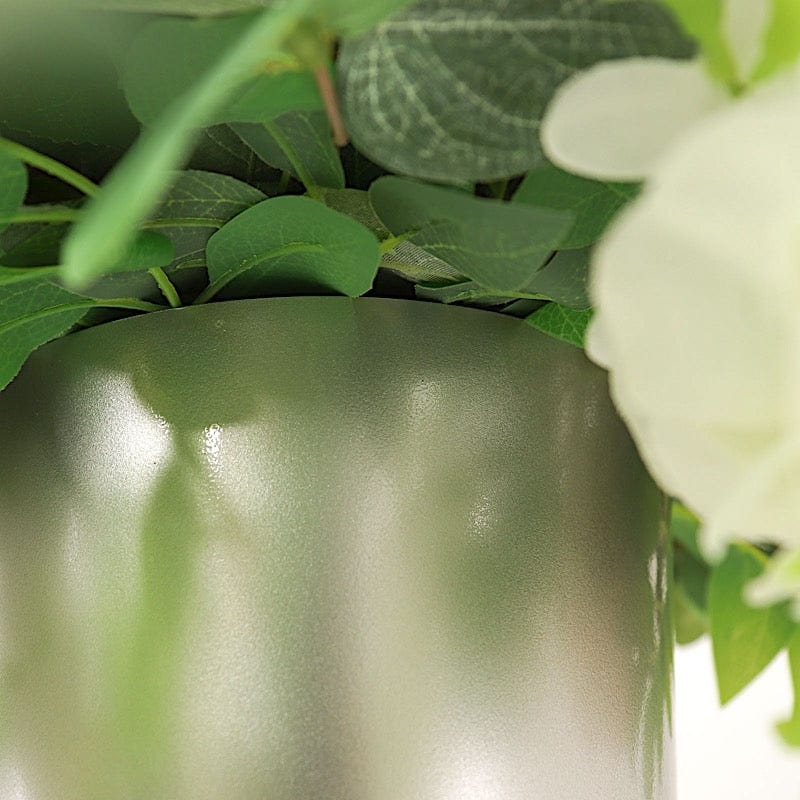 Metal Trumpet Flower Vase Centerpiece