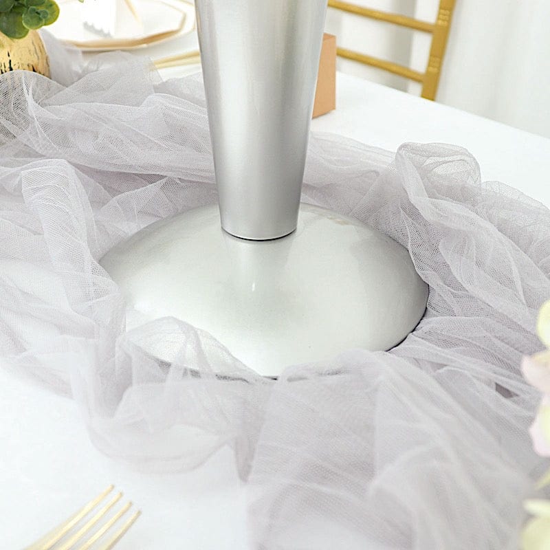 Metal Trumpet Flower Vase Centerpiece