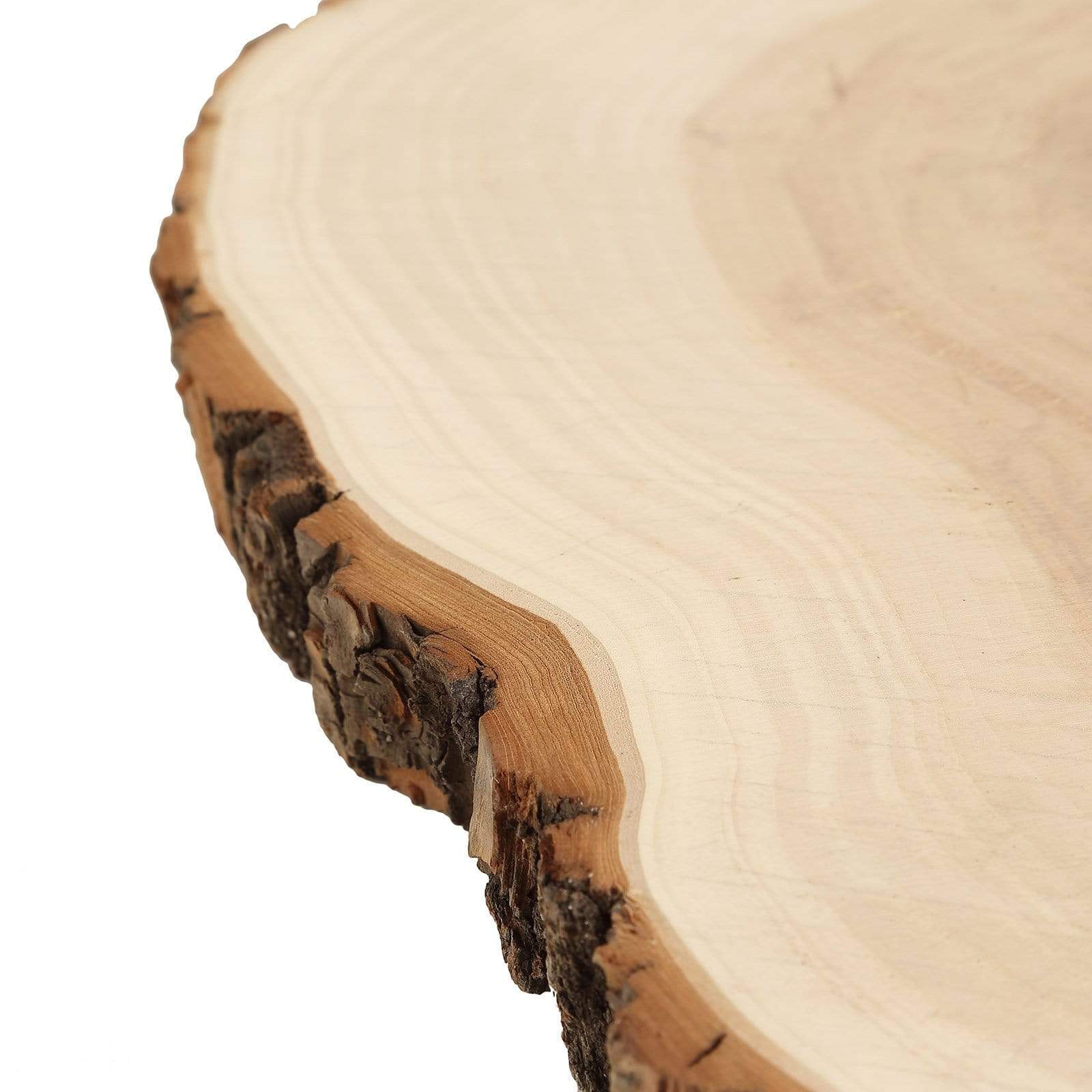 Natural Round Poplar Wooden Slices Party Tabletop